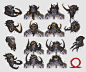 Troll Concepts, Stephen Oakley : The trolls were a huge undertaking that was touched by every character person in SMS. You can find the awesome sculpt work for most of the trolls over at Eric's Page: <a class="text-meta meta-link" rel="n