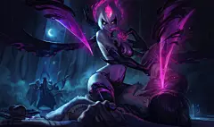 LOL英雄联盟寡妇重做最新原画壁纸,游戏壁纸,英雄联盟,LOL,原画,壁纸,2560x1440