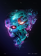 death schwarzenegger skull skynet t1000 t800 terminator Terminator 2 War