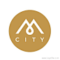 M-CITY交通枢纽Logo设计
