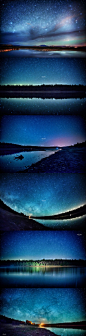 #花瓣旅行#摄于Page的Lake Powell和Flagstaff的Lake Mary，Flagstaff是美国著名的天文圣地，发现冥王星的lowell天文台就坐落于此。ilverQSY / 摄 于美国·亚利桑那州 #采集大赛#