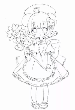 saimaluo采集到线稿