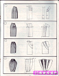 裙子裁剪图片+纸样大全（N多款式）|手工布艺作品教程-百科大全-就爱阅读网