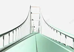 手绘天桥高清素材 大桥 建筑 桥梁 蓝色 免抠png 设计图片 免费下载