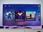 Smart TV App for e-sports gradients e-sports apple tv smart tv tv app ux ui