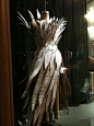 Cardboard dress by staticfilter, via Flickr