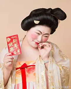 180斤的“唐代仕女”表情包走红，博物院都为她打call