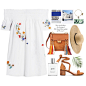 #packandgo #greekislands #summer2016 #offtheshoulder #laceupsandals
@polyvore @polyvore-editorial