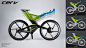 CERV的概念自行车 工业设计--创意图库