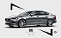 Volvo Cars the All-new S90 launch : The launch of the all-new Volvo S90, was the ground for our new typographic approach. Having already introduced our audience to a premium and elegant state of typography, this time we created a fluid system, where the c