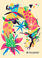 Explosions of Color: Vibrant Illustrations by Totoi Semerena | Daily design inspiration for creatives | Inspiration Grid