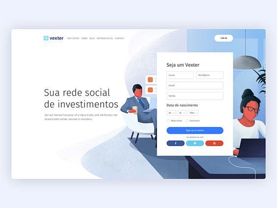 Vexter website