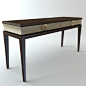 Console Contemporary Table Interiors 3D Models: 
