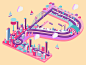 Hello everyone ! 
I decided to create this isometric city so that I can invite you all to this amazing community, since I have 2 Dribbble invites for you !!! 
If you want to be a part of it send me your best shot at: sarafina_97@live.com 
The winners will