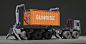 Goliath, Dinar Kurmakov : All-terrain electric cargo truck.