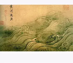 历代画家，画水百图，千姿百态_山水画