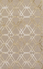 Beige, geometric rug from Surya’s new Serafina collection (SRF-2015).
