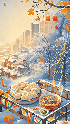 Mr周恒昌采集到立冬海报