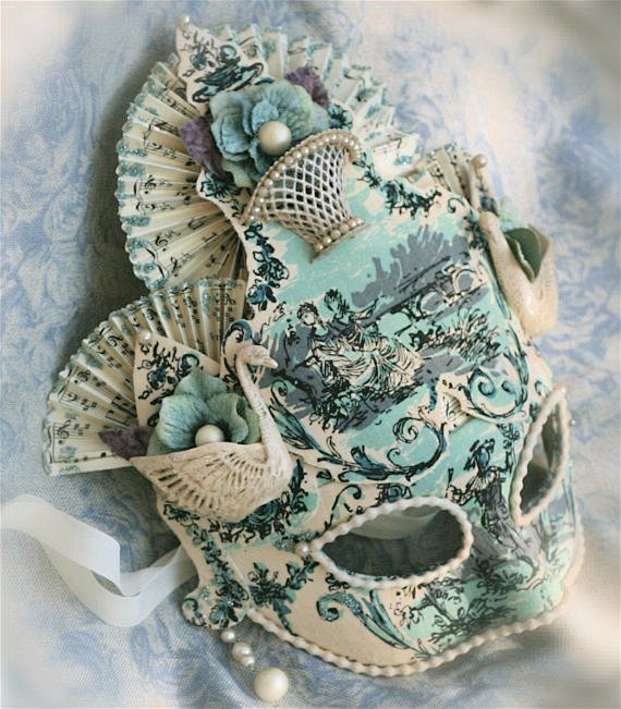 #mask #toile #MarieA...