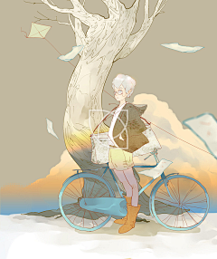 你猜我取啥名采集到插画yo