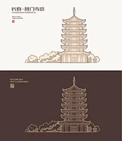 长春普门寺塔