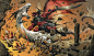 Amazing artwork by Wayne Reynolds for Paizo's Pathfinder RPG: 