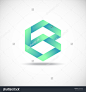 Letter B Logo,Vector Origami Design, Technology,Network,Digital,Vector Illustration - 368930381 : Shutterstock