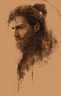 mp., Eve Ventrue : male portrait - personal work