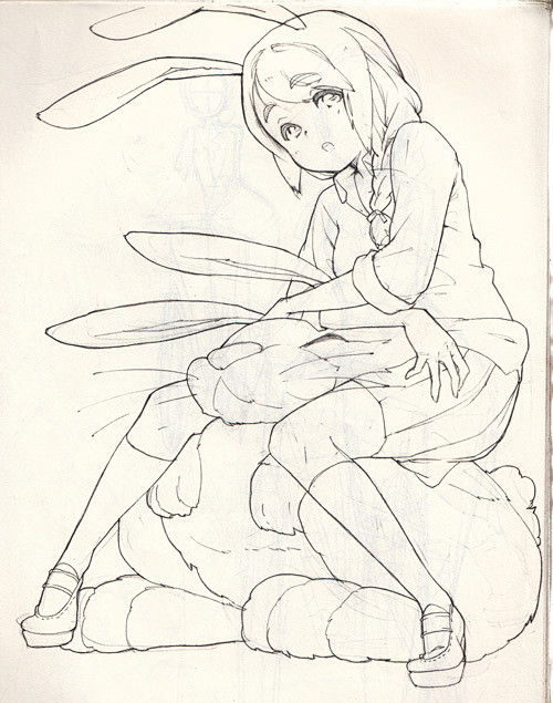 【精彩线稿1】新手入门画画一开始不要急，...