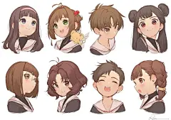 一些超萌的动漫卡通人物插画 | ins：ry_o_ta #遇见艺术# ​​​​