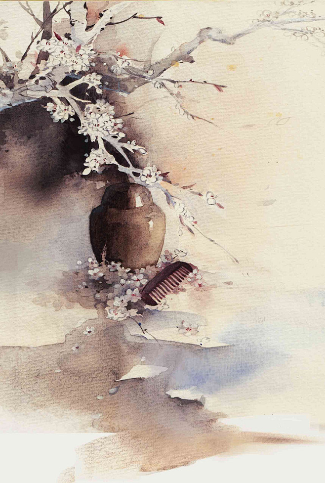 〔 古风素材 〕 作者' 画画的子茶