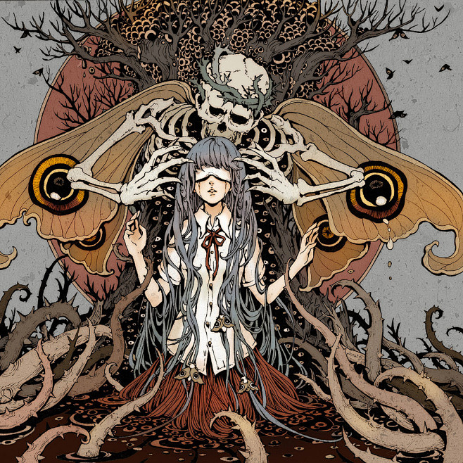 不听不看不说妖怪系列密集恐惧症古戈力