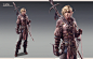 Sci-fi character drawings, Adam Lee : drawings I did just for fun.