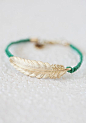 feather bracelet: 