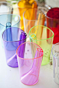 【满30元包邮】韩国设计 透明彩虹色 漱口杯刷牙杯-淘宝网