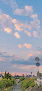 日落尤其温柔，人间皆是浪漫『天空vsco风景无水印壁纸』#小清新壁纸##聊天背景图#​​​