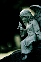 little angel with bird | Stone Angels...
