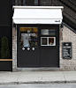 Smallest cafe place in North America, visual identity on Behance