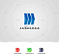 arrow logo design template