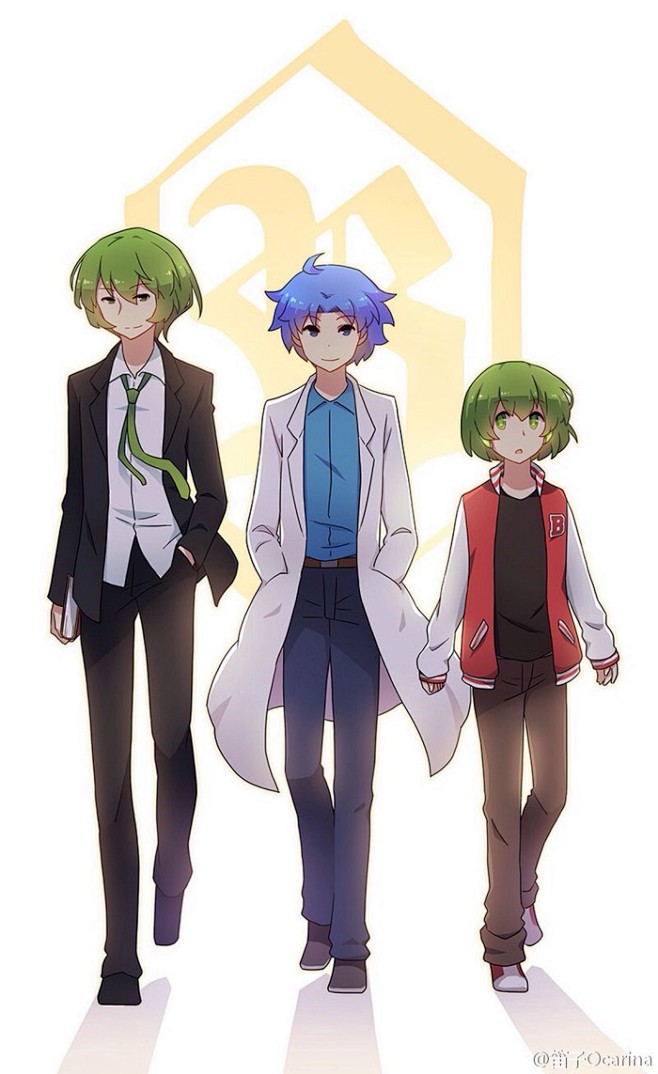 为了伯伦希尔的荣耀小绿和小蓝