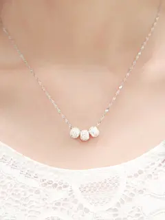 达人大米blog推荐纯银转运珠项链