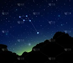 海豚,星座,天空,夜晚,秘密,暗色,景观设计,北半球,壁纸,自然美