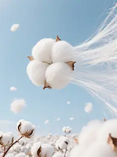 服装面料棉花元素