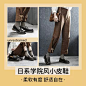 鞋服皮鞋复古微淘轮播主图