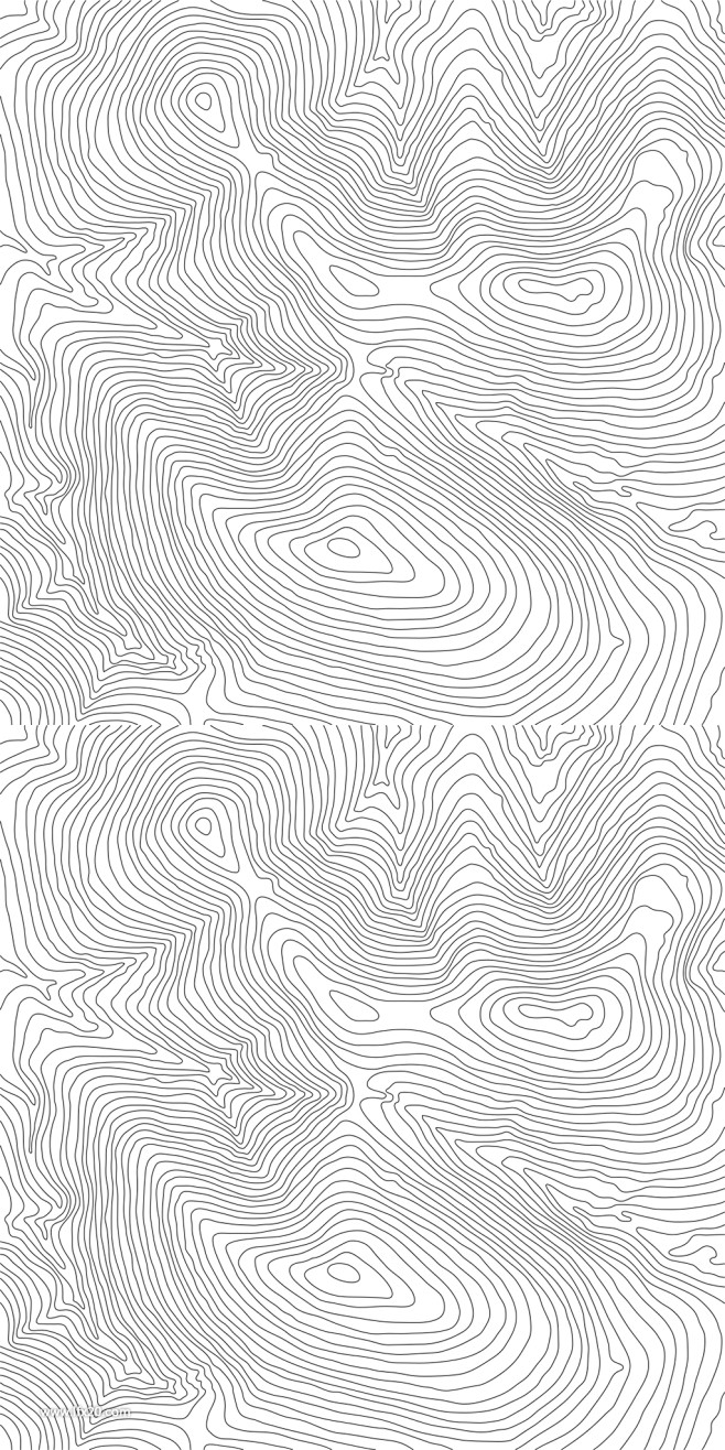 创意等高线线条矢量地形图 (12) 拷贝