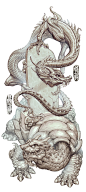 龙生九子系列-负屃