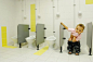 child bathroom | ÉCOLE PRIMAIRE PUBLIQUE MARIE CURIE, Rhone, France | Y. Architectes: 