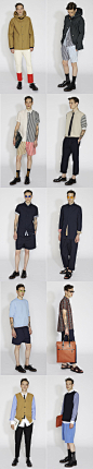 [LOOKBOOK：一个让人又爱又恨的牌子] Marni 2013年春夏系列男装LookBook。这是个让人很想尝试品牌，可是却总是很难搭配的品牌，阔型的衣服微胖人和胖人总是很那驾驭，所以真是让人又爱又恨。
