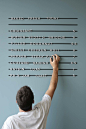 The Wall-Mounted Baker Menu Lets You Get Creative with Words - Design Milk : Designed by George & Willy, the minimalist black and white Baker Menu sets can be hung in a playroom, office, or eating establishment for play or to share ideas.
