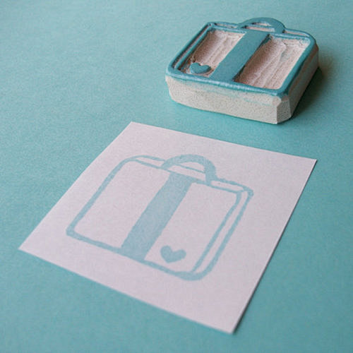 hand-carved stamps: ...